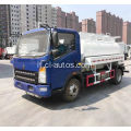 Drive a destra Howo 3TONs Oil Refueller Truck